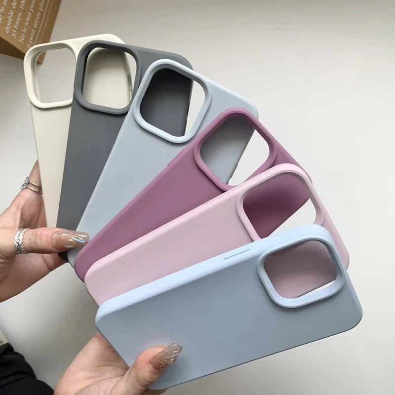Liquid Silicone Phone Case – Full Coverage Protective Cover