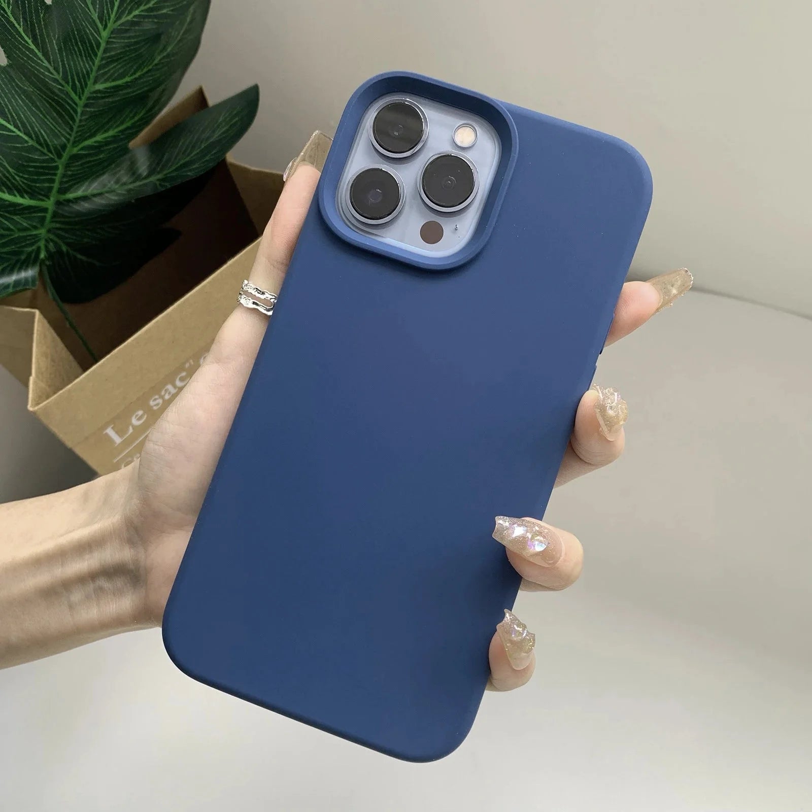 Liquid Silicone Phone Case – Full Coverage Protective Cover