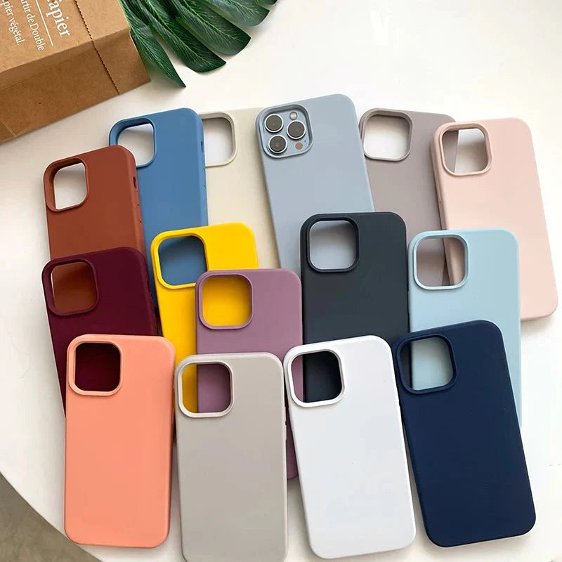 Liquid Silicone Phone Case – Full Coverage Protective Cover
