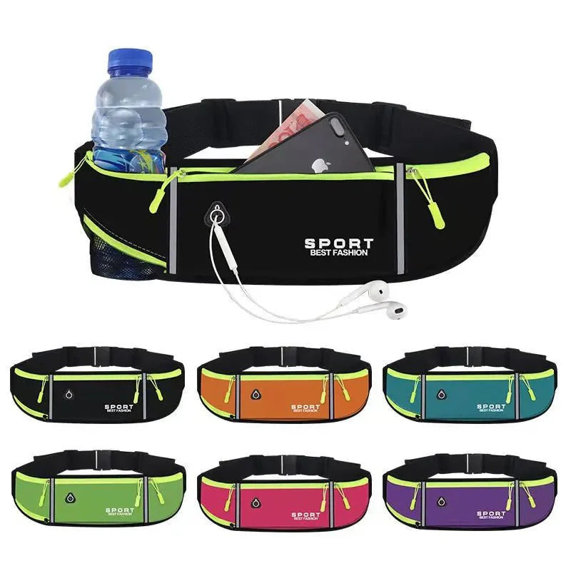 Waterproof Running Waist Bag – Lightweight Reflective Fanny Pack