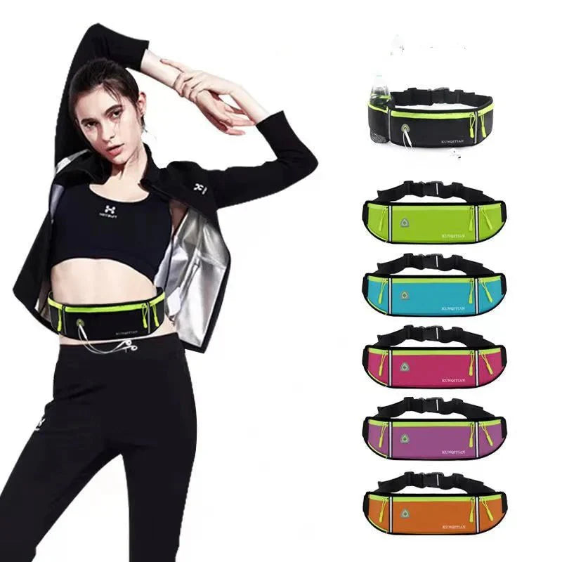 Waterproof Running Waist Bag – Lightweight Reflective Fanny Pack