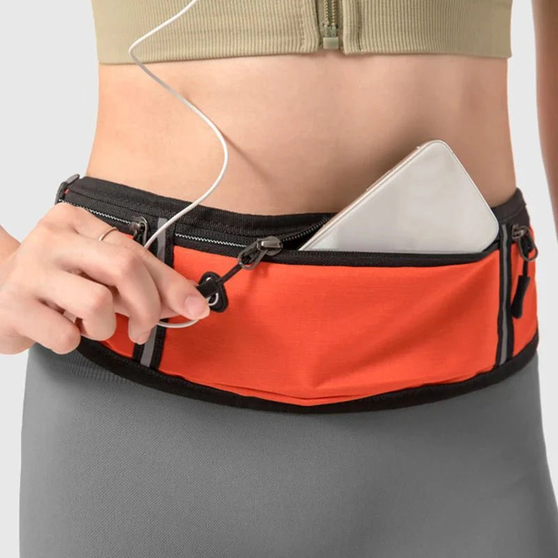 Waterproof Running Waist Bag – Lightweight Reflective Fanny Pack