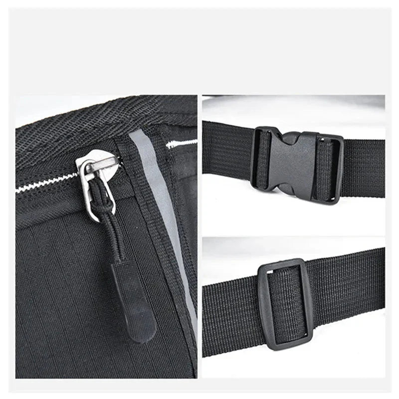 Waterproof Running Waist Bag – Lightweight Reflective Fanny Pack