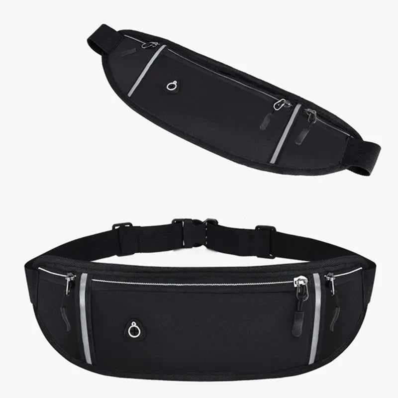 Waterproof Running Waist Bag – Lightweight Reflective Fanny Pack