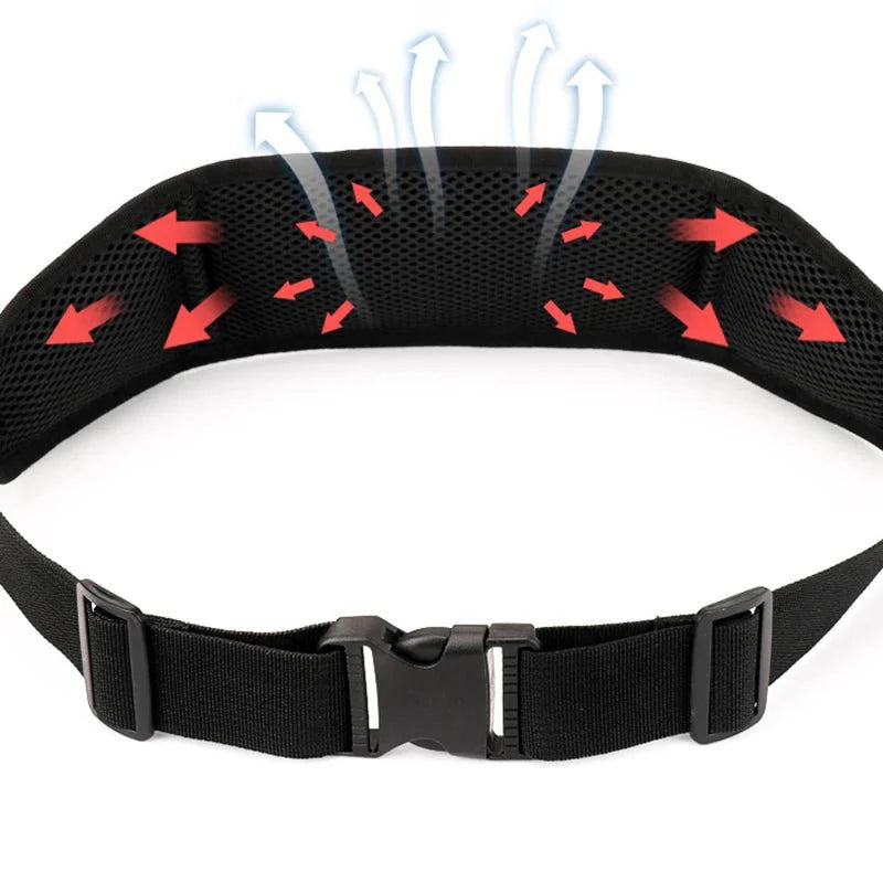 Waterproof Running Waist Bag – Lightweight Reflective Fanny Pack