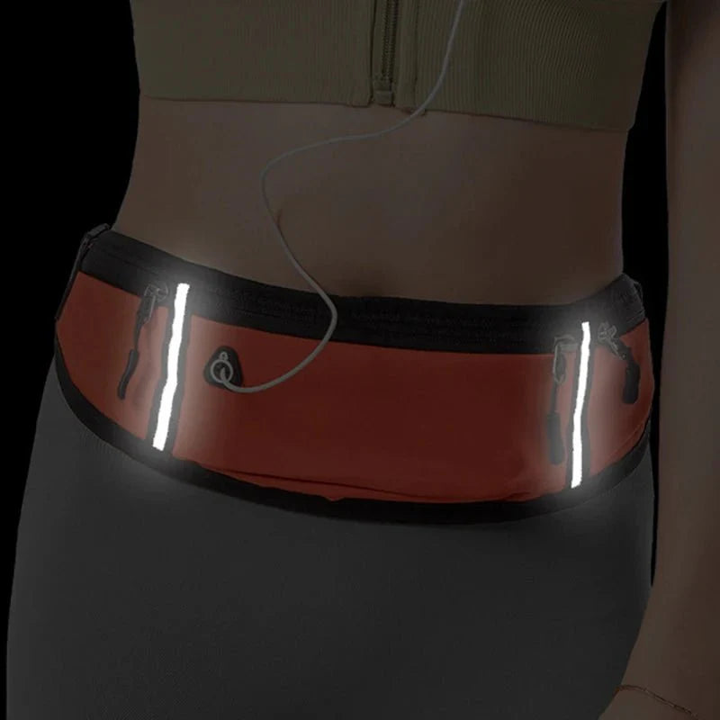 Waterproof Running Waist Bag – Lightweight Reflective Fanny Pack