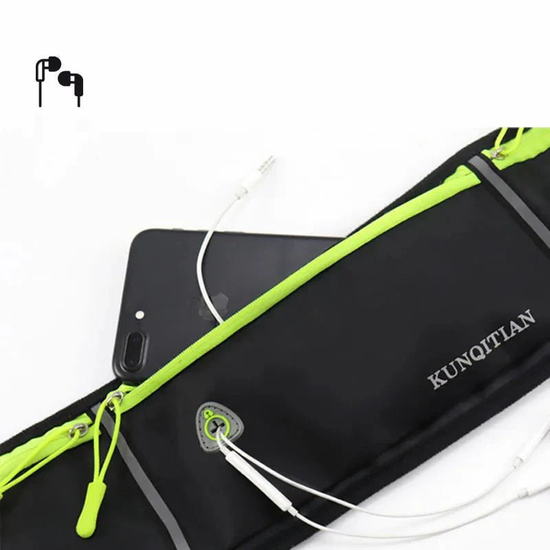 Waterproof Running Waist Bag – Lightweight Reflective Fanny Pack