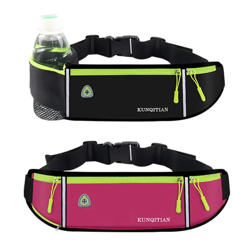 Waterproof Running Waist Bag – Lightweight Reflective Fanny Pack
