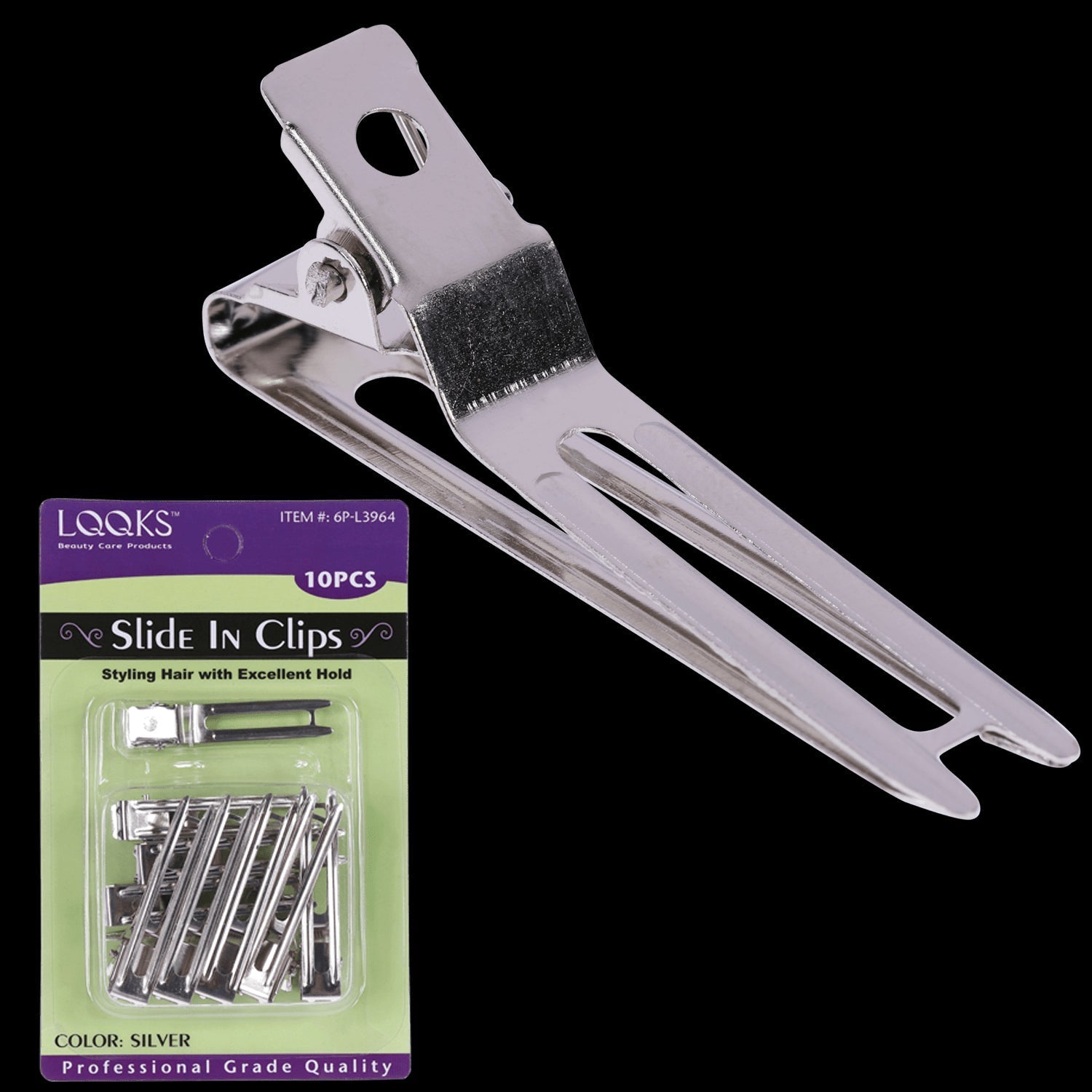 LQQKS Slide In Clips 10PCS