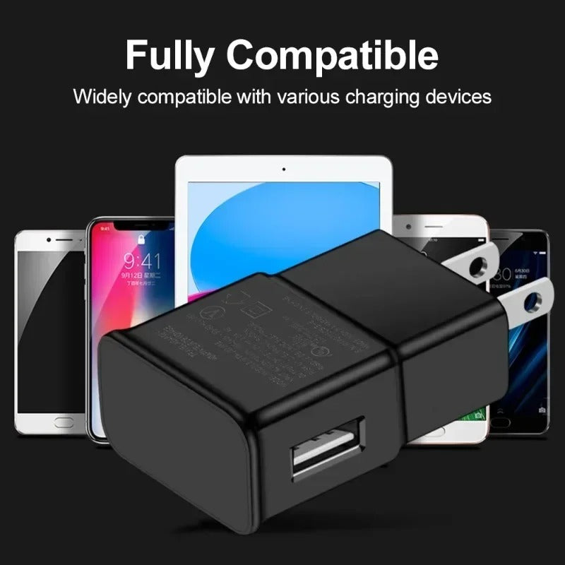5V 2A Fast Charging USB Wall Charger – Travel Power Adapter