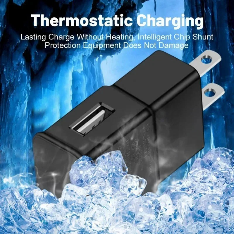 5V 2A Fast Charging USB Wall Charger – Travel Power Adapter
