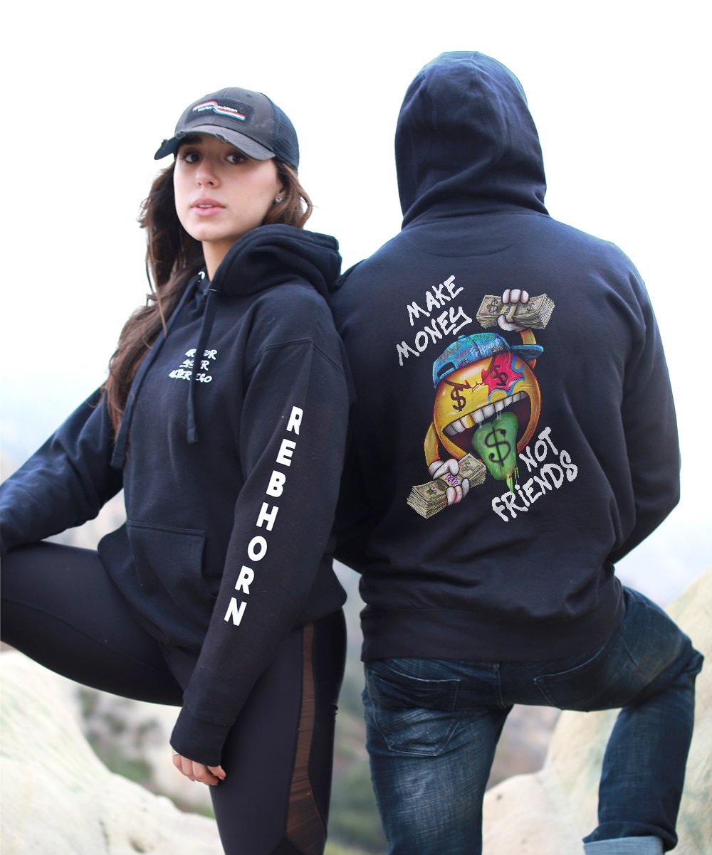 Make Money Not Friends Unisex Premium Hoodie