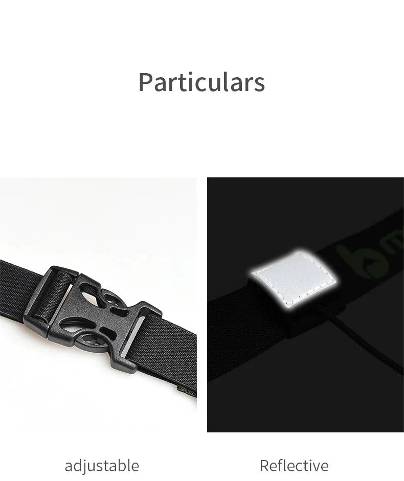 Race Number Belt – Marathon and Triathlon Running Belt with Gel Holder