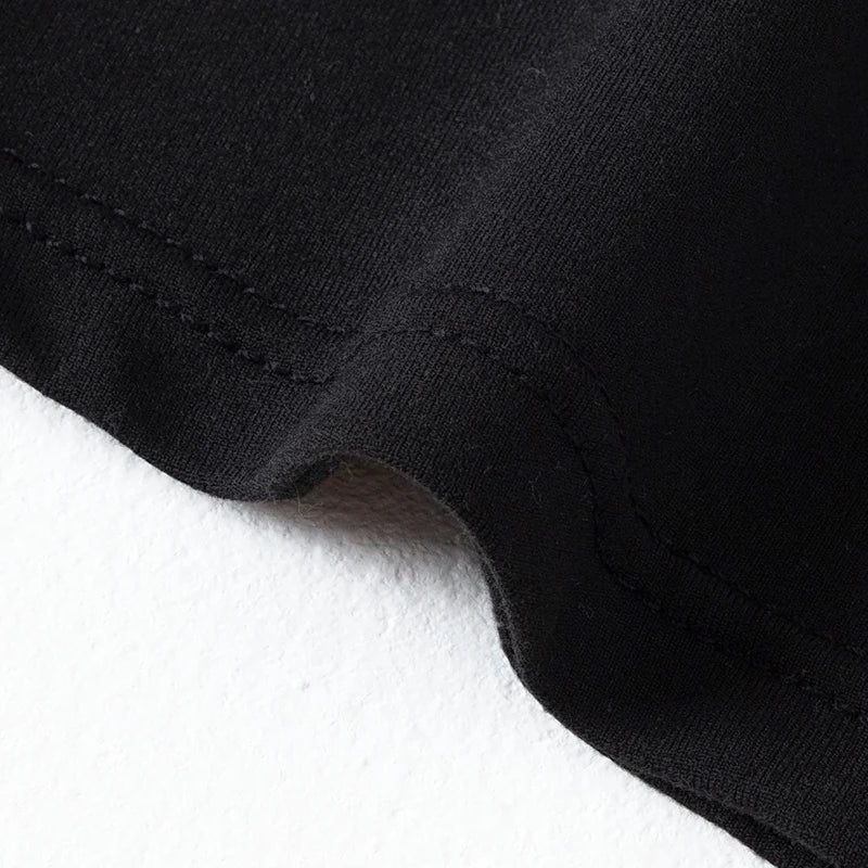 Men's Plus Size Black And White Long Sports Underwear
