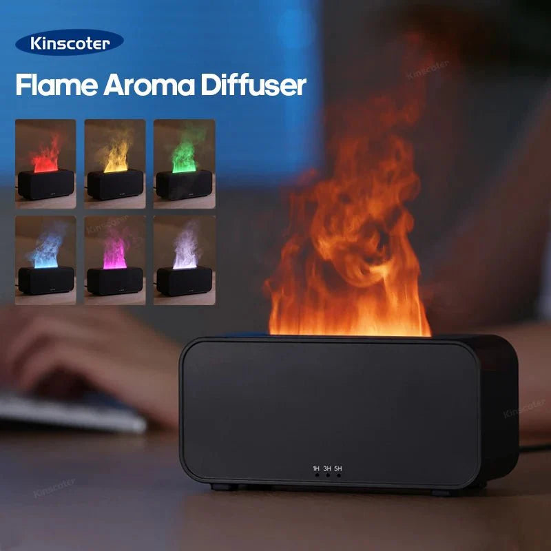Mini Aroma Diffuser – Ultrasonic Cool Mist Humidifier