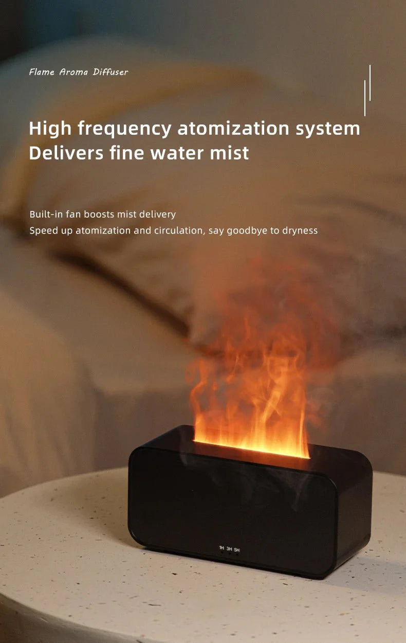 Mini Aroma Diffuser – Ultrasonic Cool Mist Humidifier