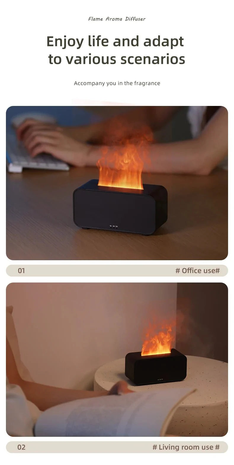 Mini Aroma Diffuser – Ultrasonic Cool Mist Humidifier
