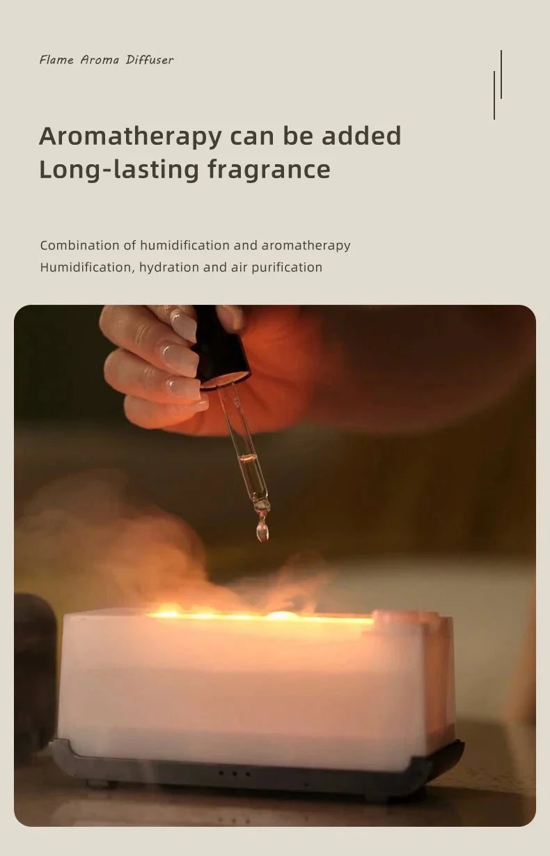 Mini Aroma Diffuser – Ultrasonic Cool Mist Humidifier