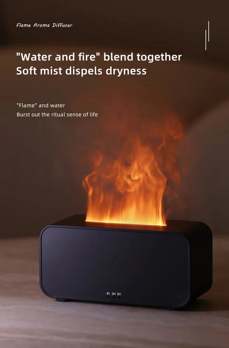 Mini Aroma Diffuser – Ultrasonic Cool Mist Humidifier