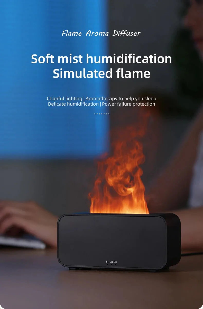 Mini Aroma Diffuser – Ultrasonic Cool Mist Humidifier