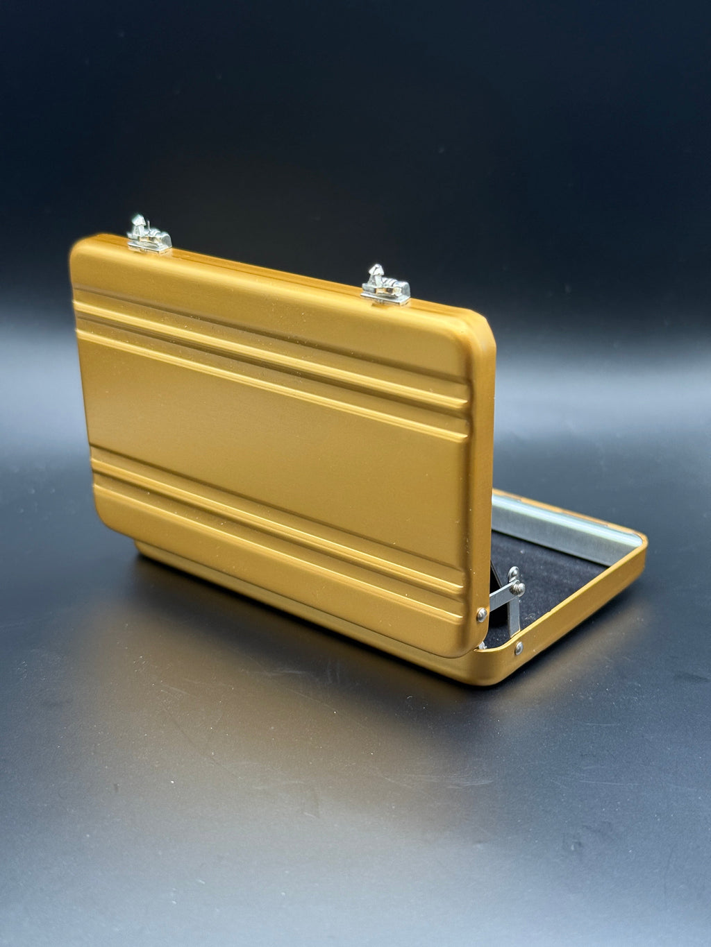Mini Briefcase Aluminum Wallet