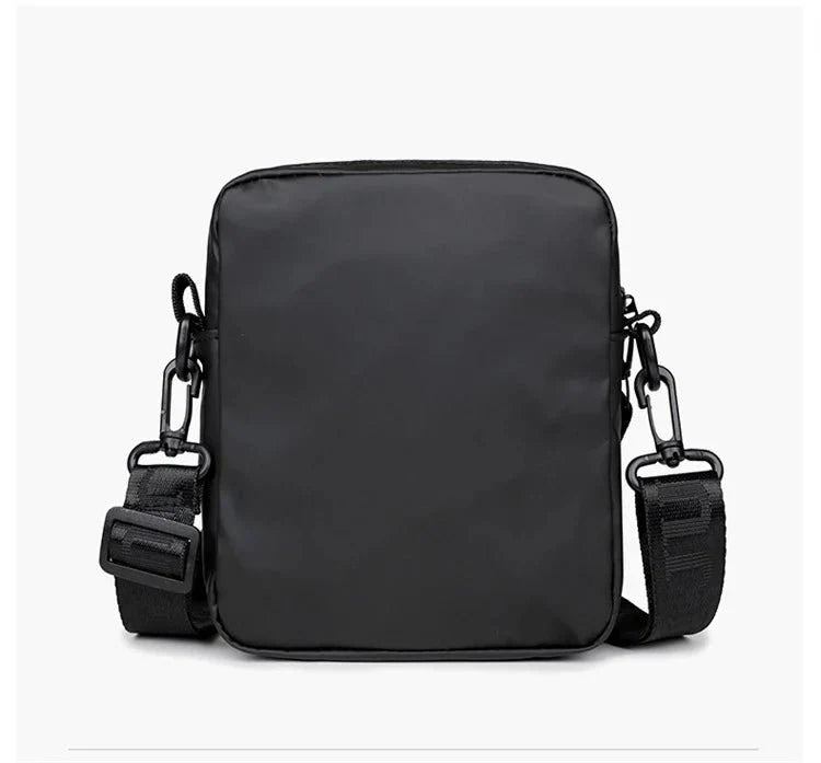 Mini Men’s Crossbody Phone Bag – Waterproof PU Leather Shoulder Messenger Bag