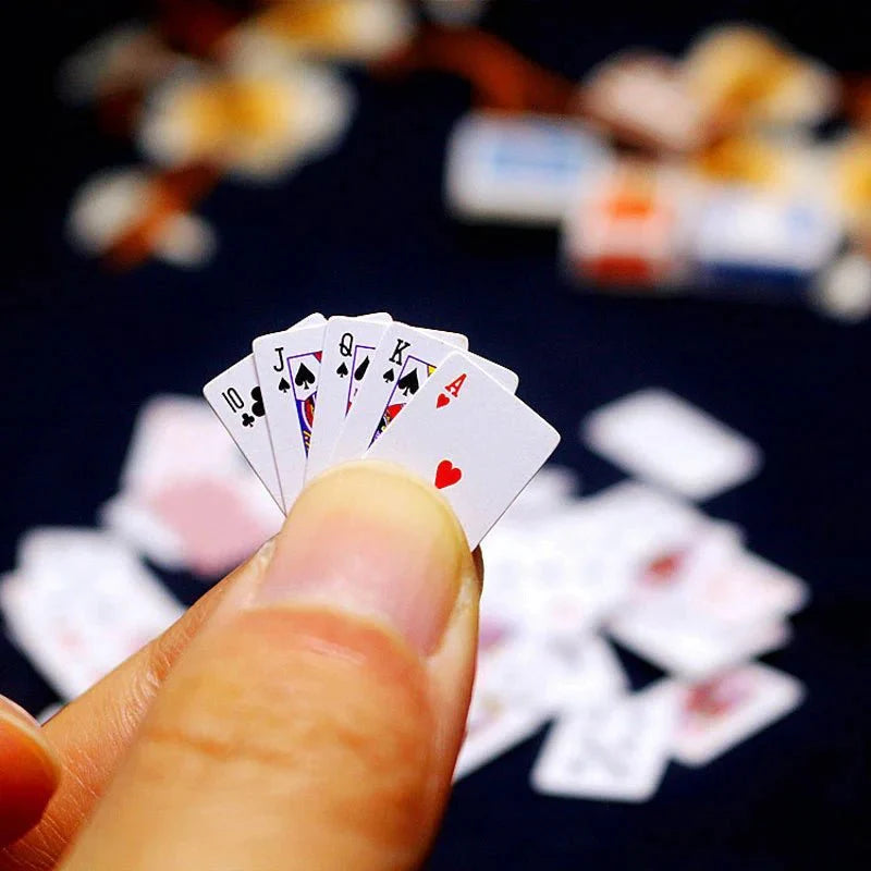 Mini Playing Cards – Funny Travel Poker Game