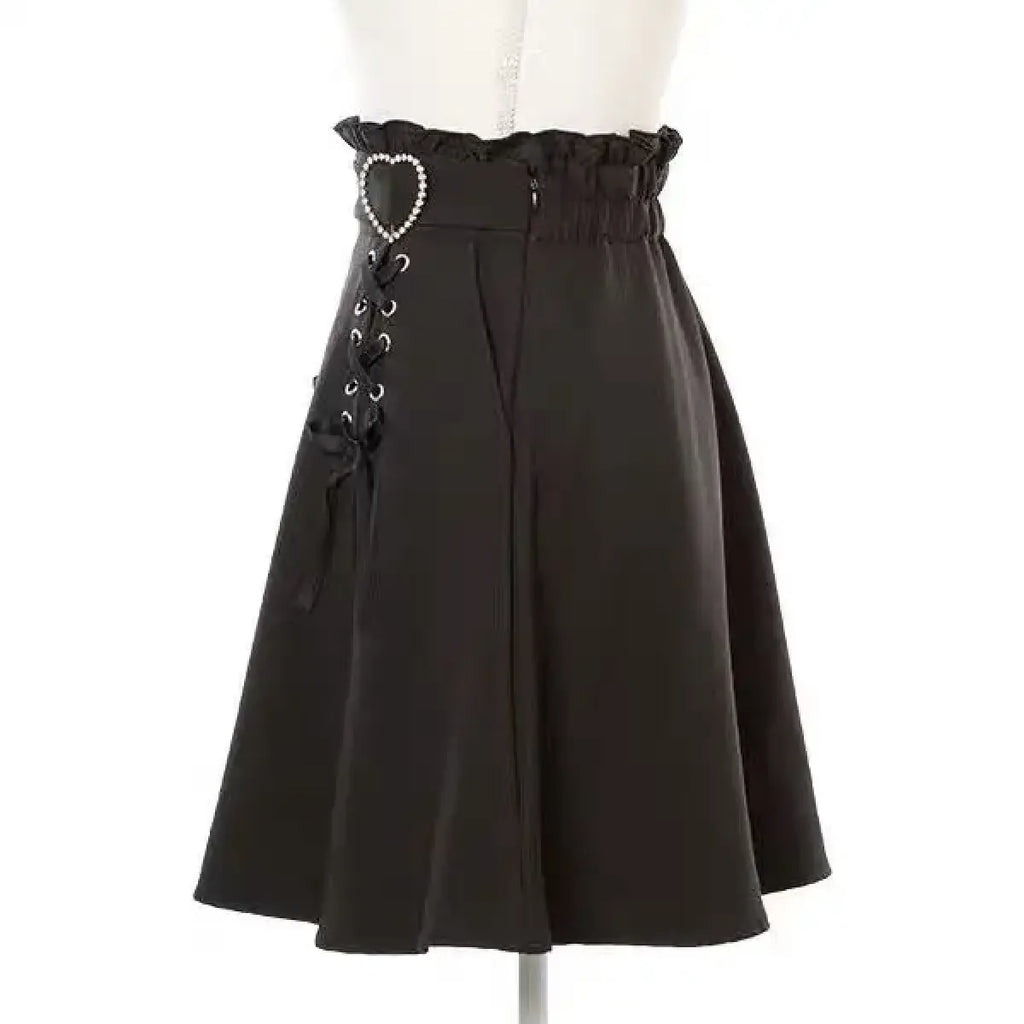 Harajuku Slim Fit Mini Skirt