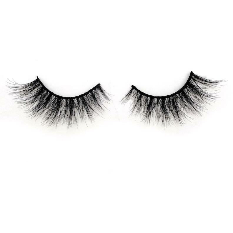 Mink Fur Eyelashes - Purple Box