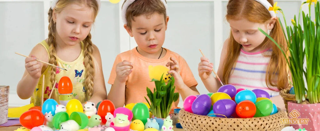 Mochi Squishy Toy Filled Easter Eggs – Animal Stress Relief Toys