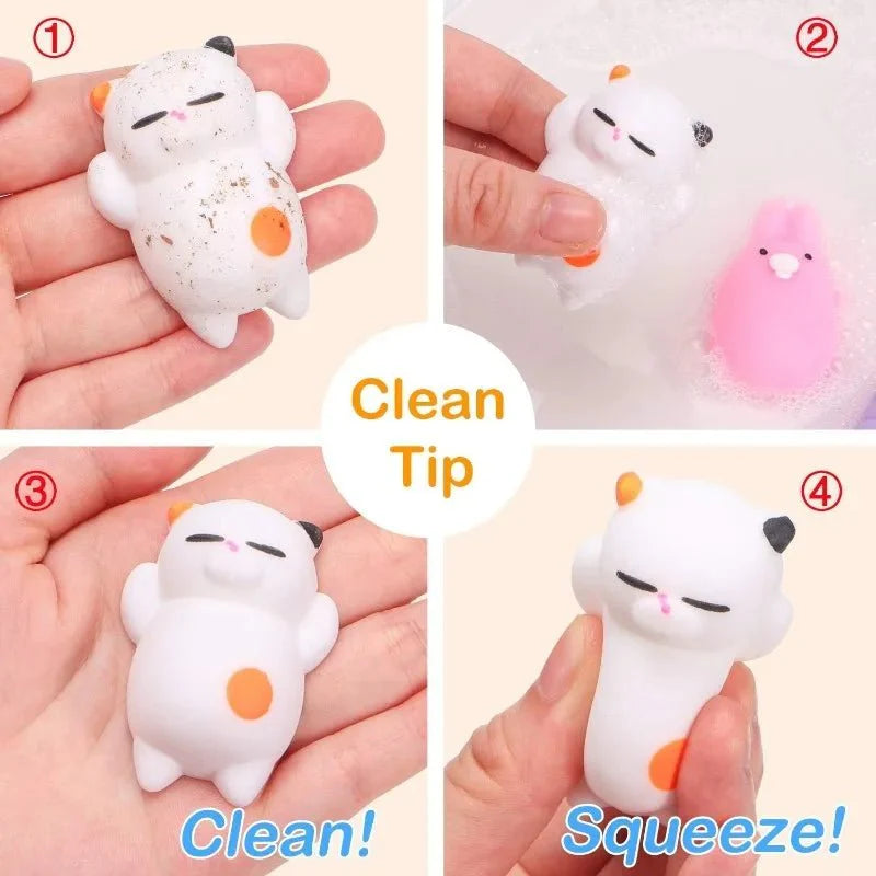 Mochi Squishy Toy Filled Easter Eggs – Animal Stress Relief Toys