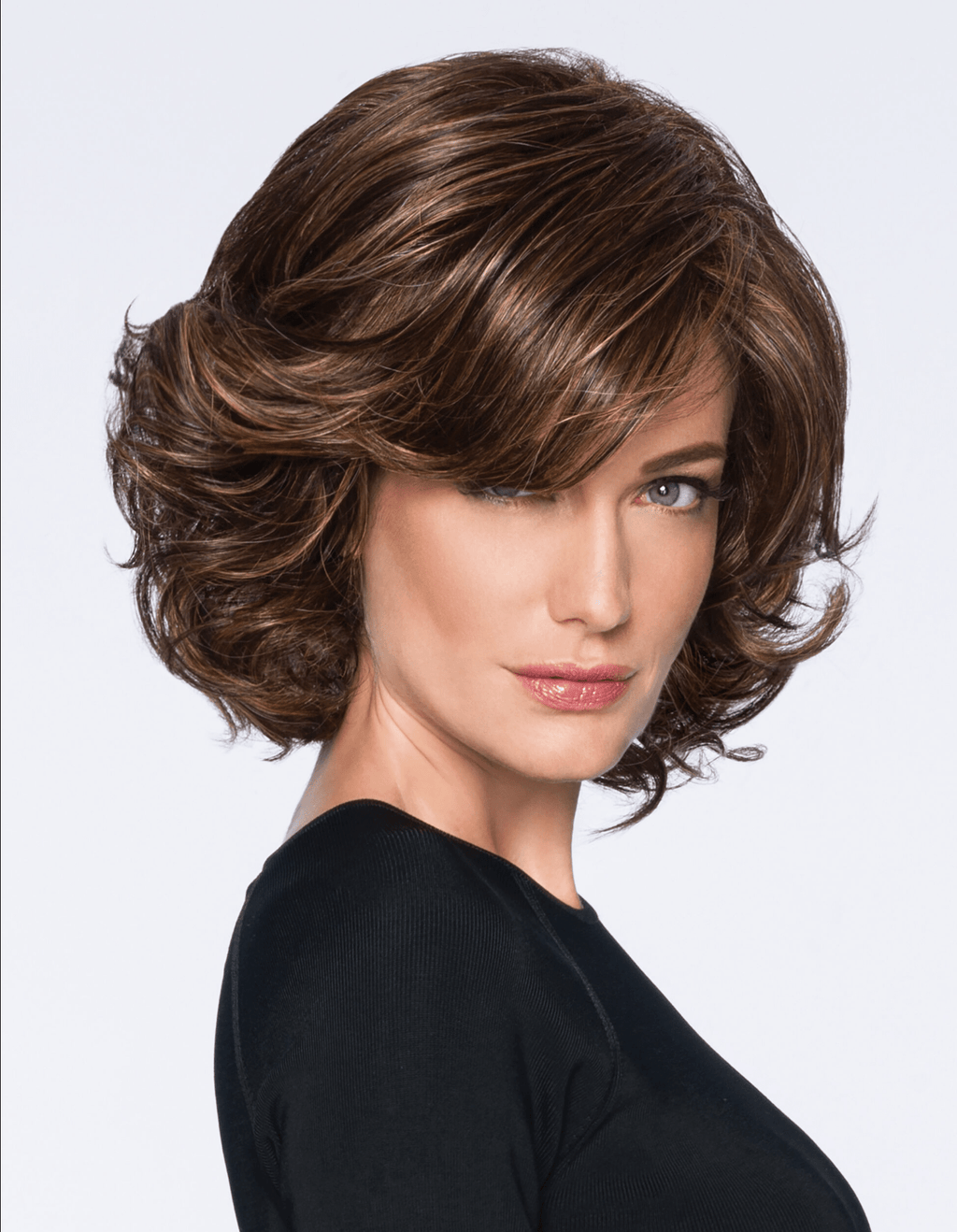 Modern Flair Wig Color Modern Flair - Hairdo Wigs Mid-Length Layered Soft Wave Bob TrU2Life Heat Friendly Synthetic