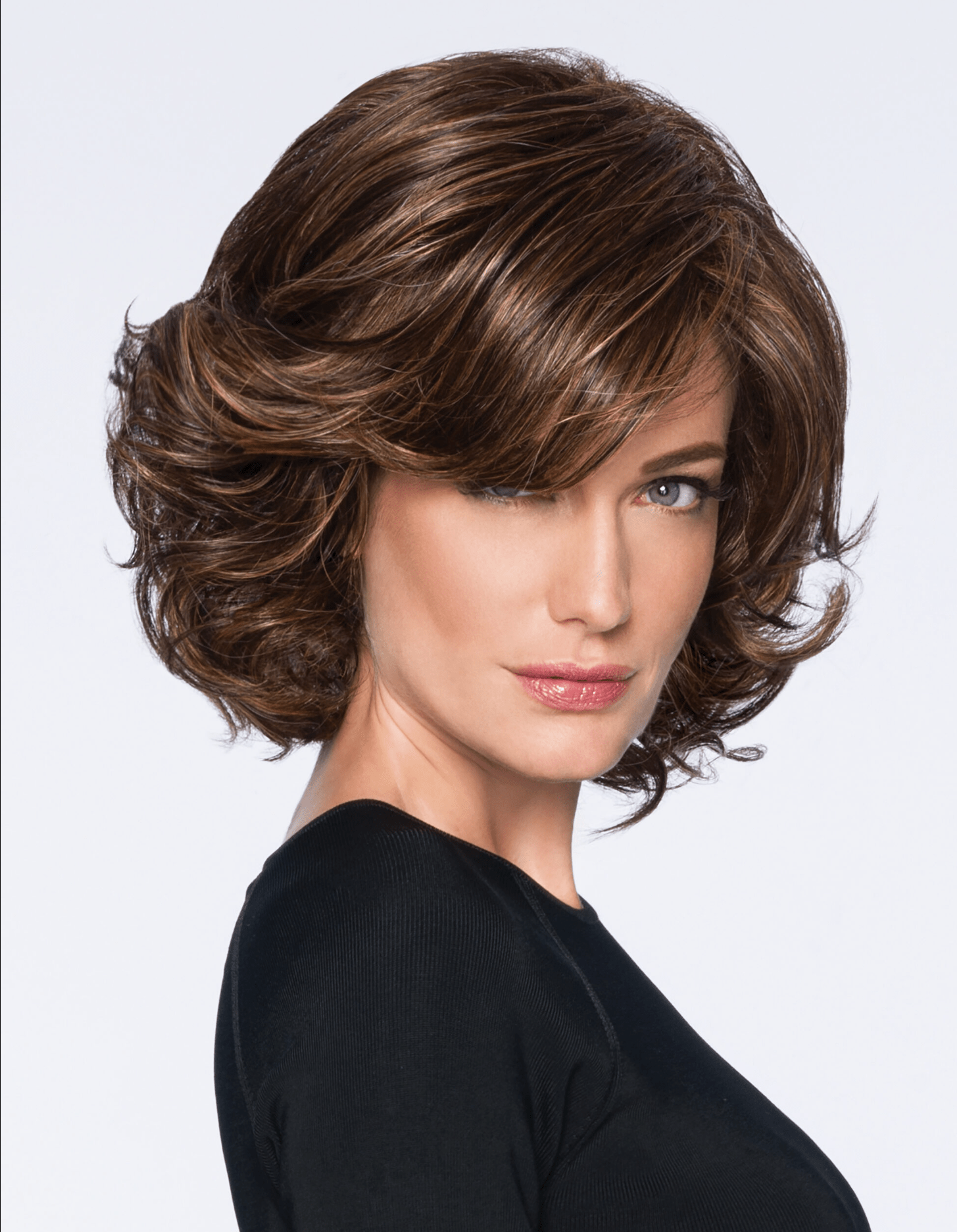 Modern Flair Wig Color Modern Flair - Hairdo Wigs Mid-Length Layered Soft Wave Bob TrU2Life Heat Friendly Synthetic