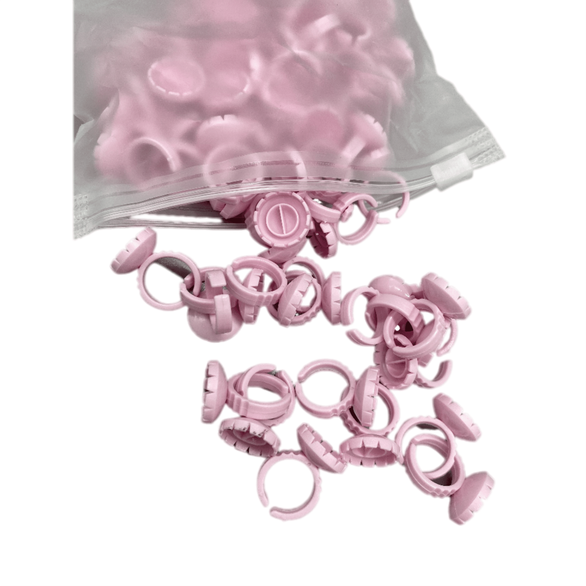 New! VIP Glue Ring and Easy Fan Cup! Two in one! 100pcs bag