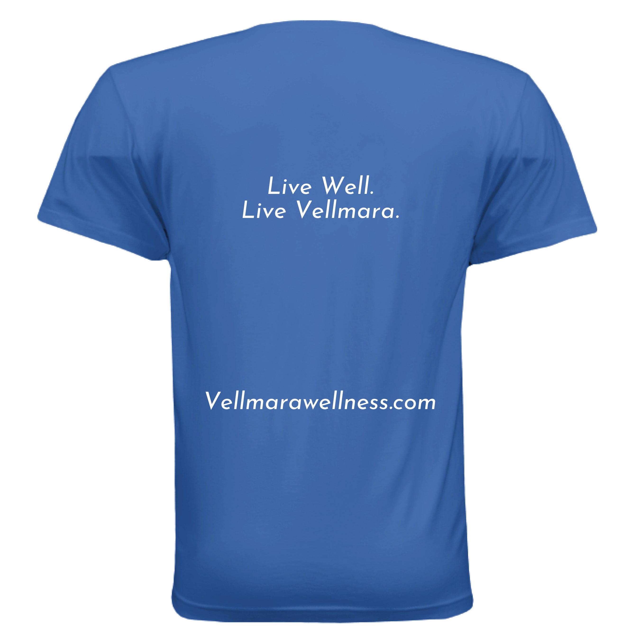 Live Well moisture wicking performance T-shirt by Vellmara