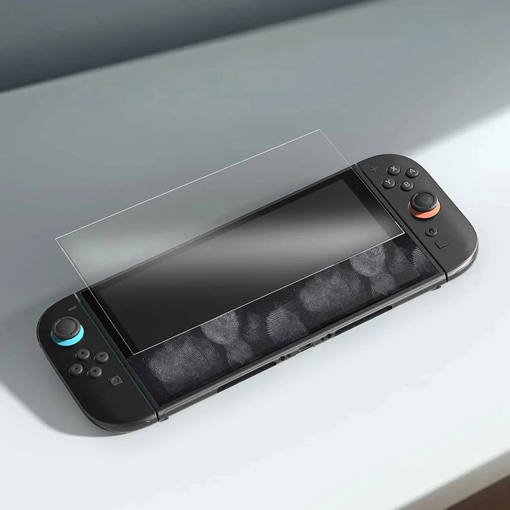 Nintendo Switch 2 Tempered Glass Screen Protector with Joystick Cap