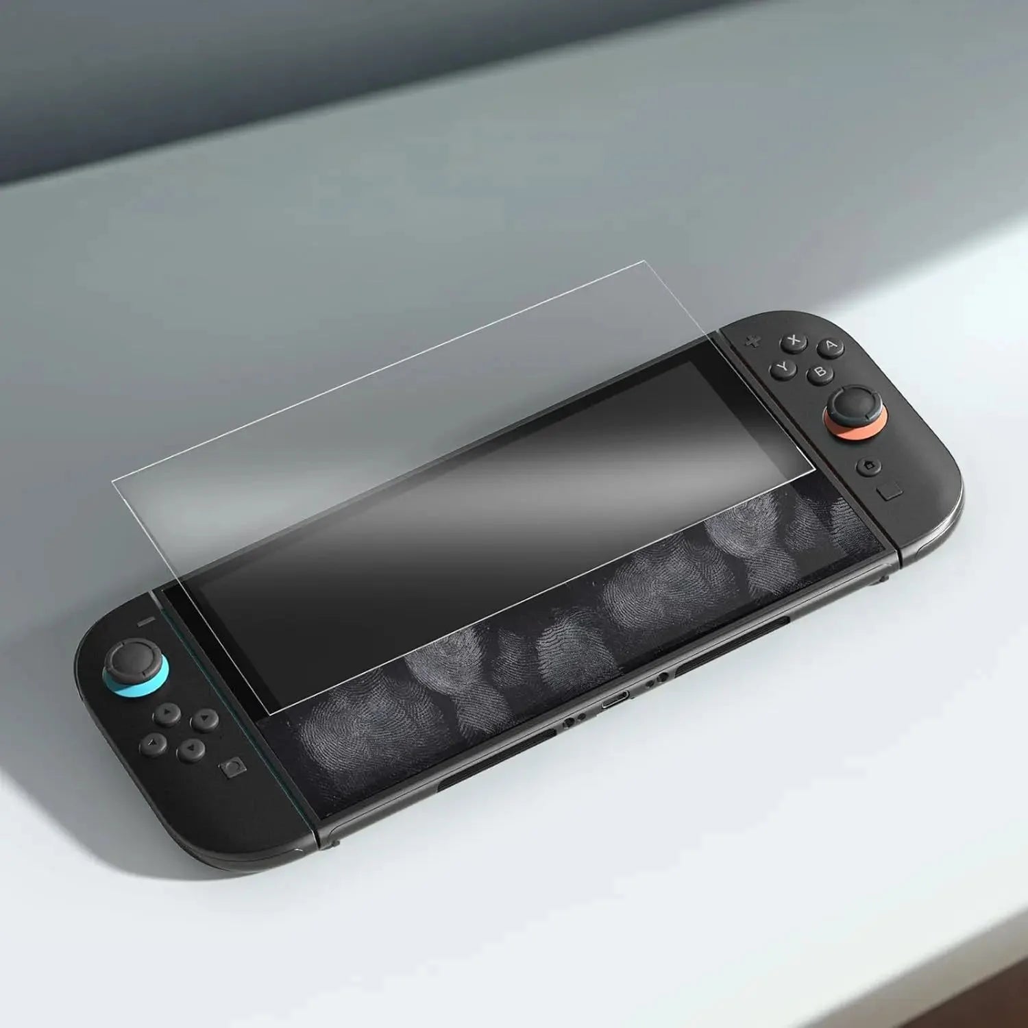 Nintendo Switch 2 Tempered Glass Screen Protector with Joystick Cap