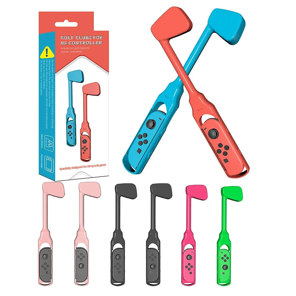 Nintendo Switch Golf Club Grips | 2PCS Joy-Con Controller Game Accessories