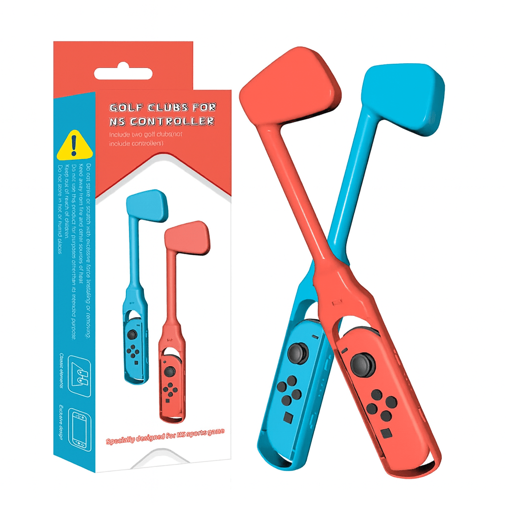 Nintendo Switch Golf Club Grips | 2PCS Joy-Con Controller Game Accessories