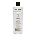 Nioxin System 3 Scalp Therapy Conditioner for Light Thinning Colored Hair 1 Liter/33.8 oz