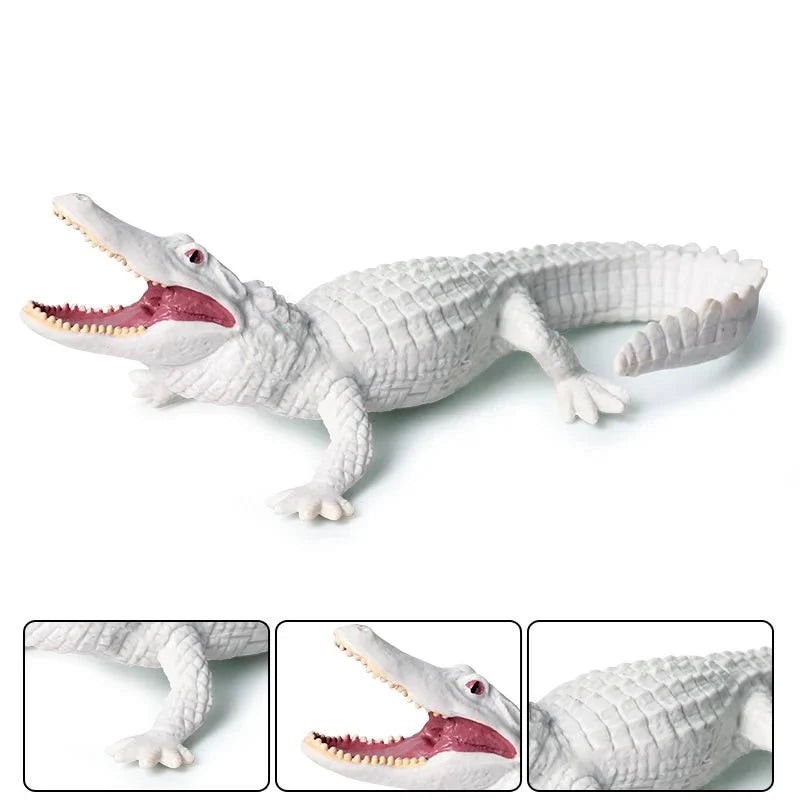 Sarcosuchus Crocodile Action Figure – Hand-Painted Wild Animal Model