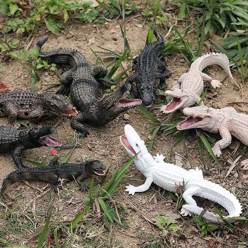 Sarcosuchus Crocodile Action Figure – Hand-Painted Wild Animal Model