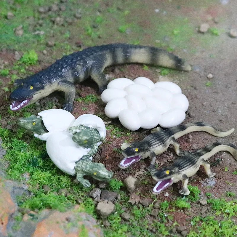 Sarcosuchus Crocodile Action Figure – Hand-Painted Wild Animal Model