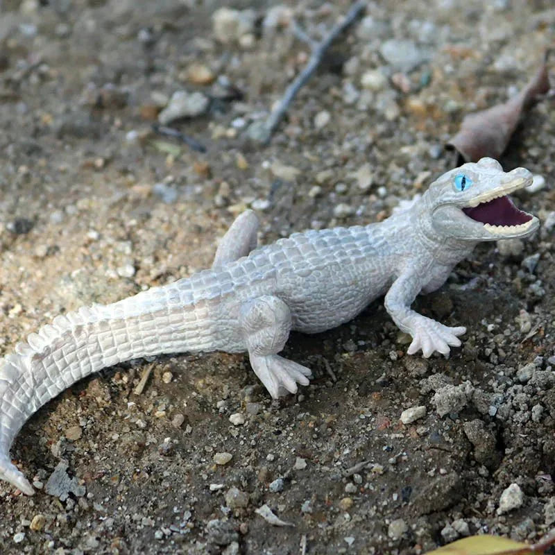 Sarcosuchus Crocodile Action Figure – Hand-Painted Wild Animal Model