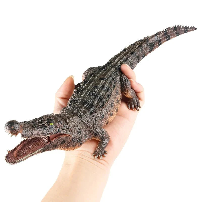 Sarcosuchus Crocodile Action Figure – Hand-Painted Wild Animal Model