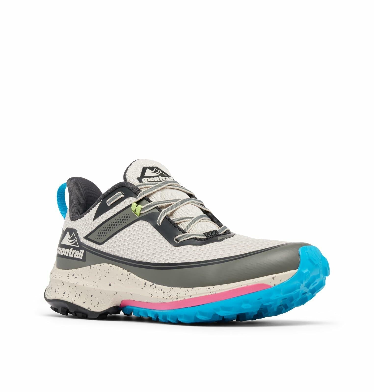 Columbia Women's Montrail Trinity Ag II, Dark Stone/Ocean Blue, 5