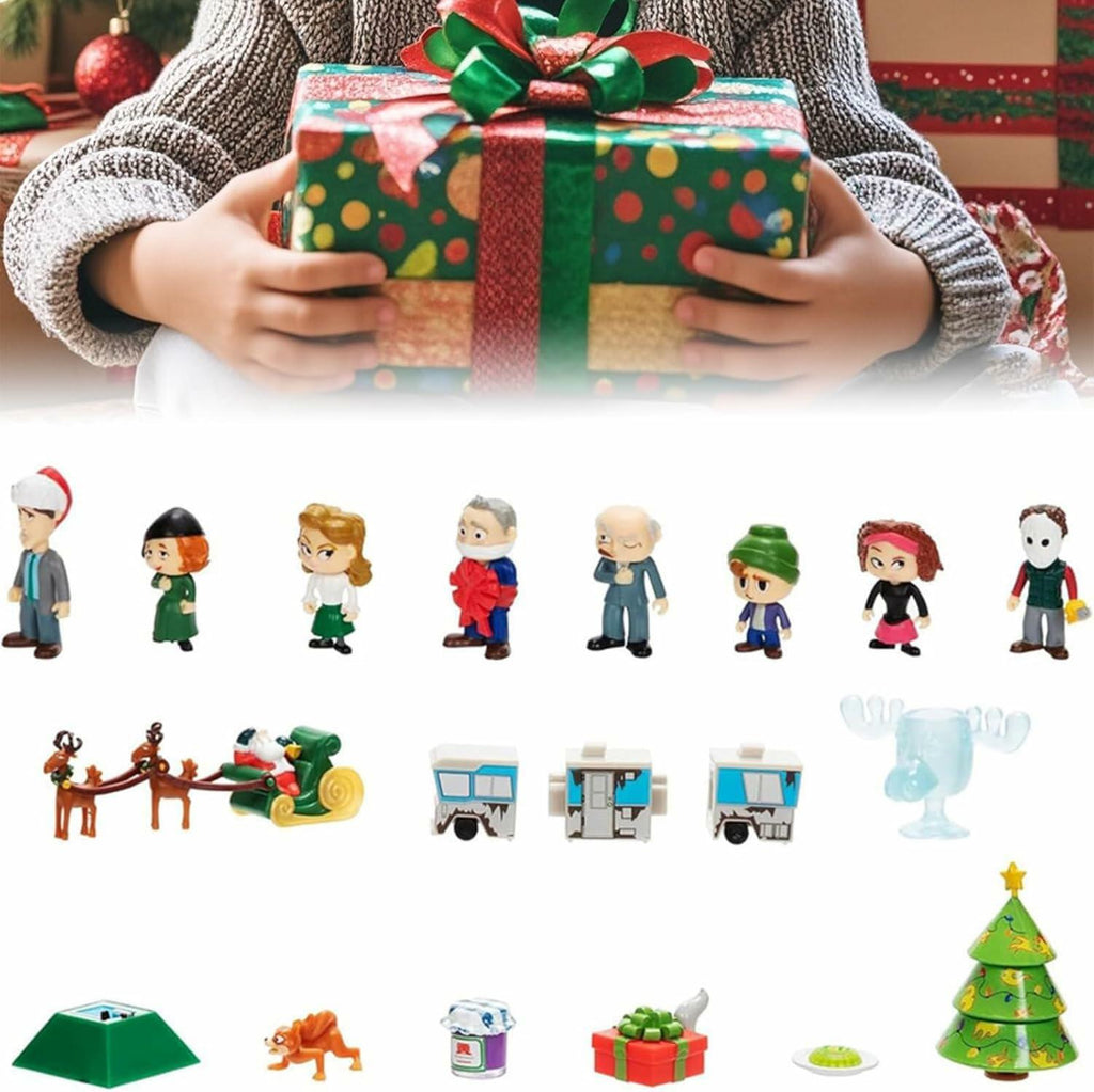 National Lampoon Christmas Vacation Advent Calendar 24 Figures Accessories 2025