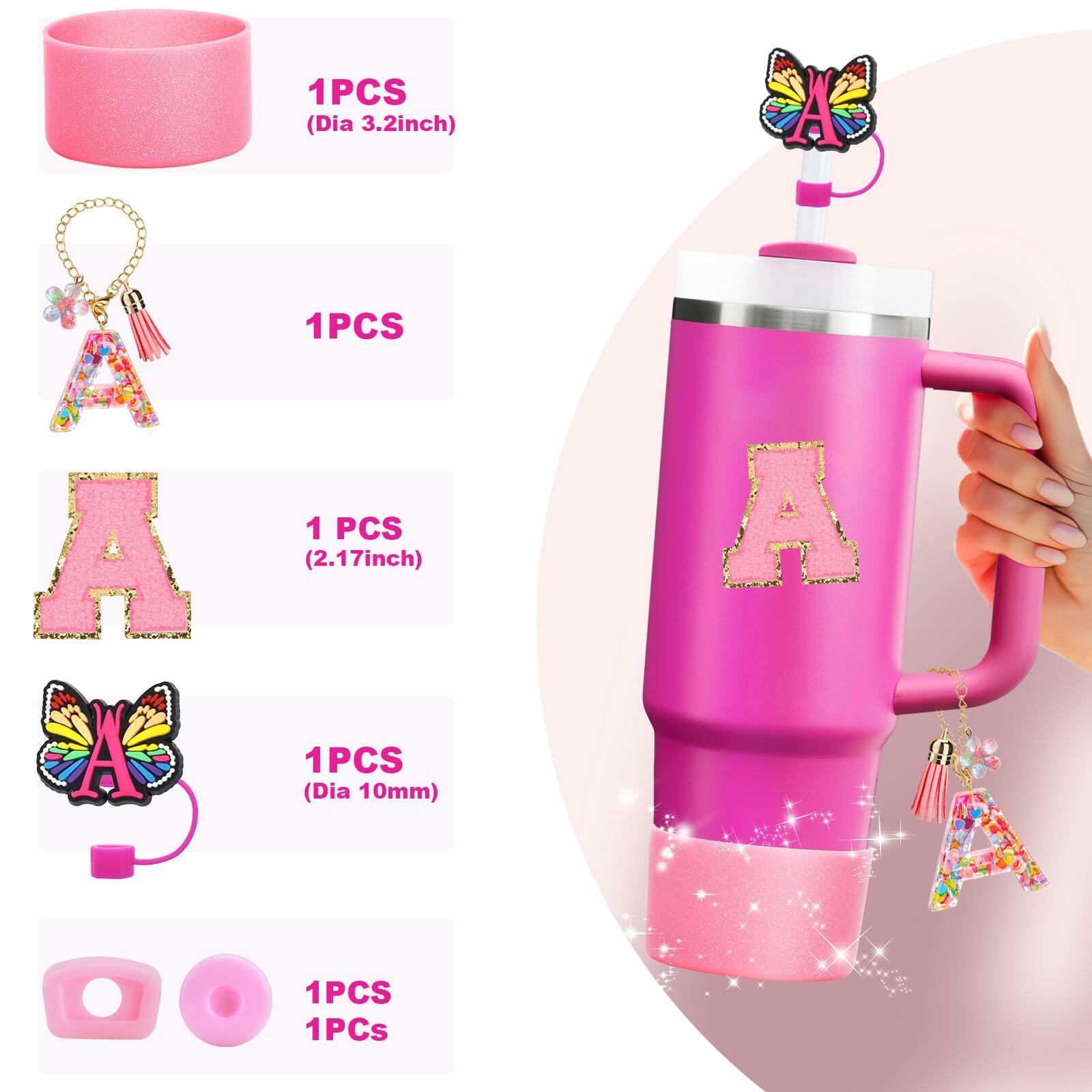 IN Chenthy 6PCS Cup Accessories Set for Stanley Cup 30oz 40oz Silicone Cover