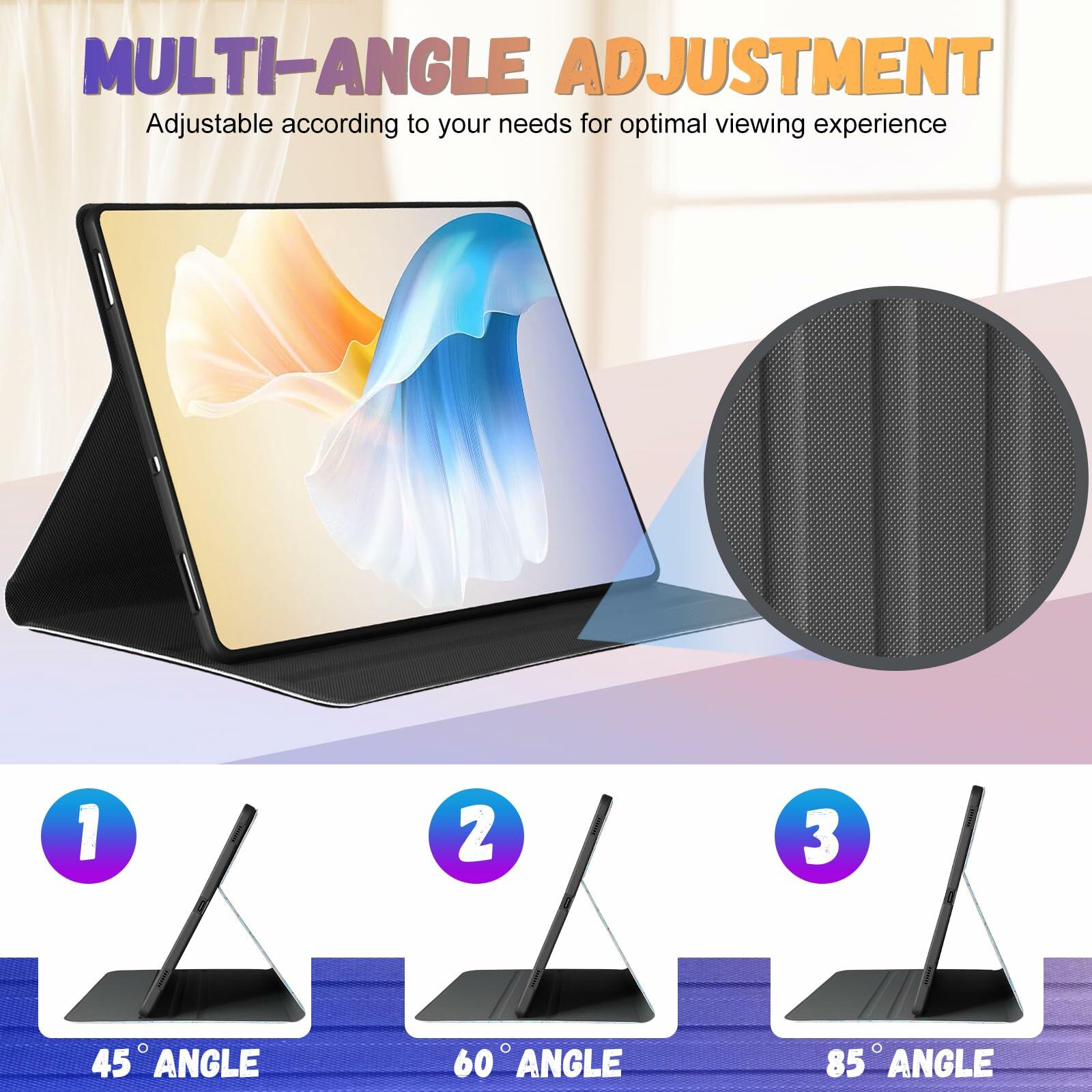 Petonist Galaxy Tab S6 Case 10.5" Cartoon Princess Design for SM-T860/T865