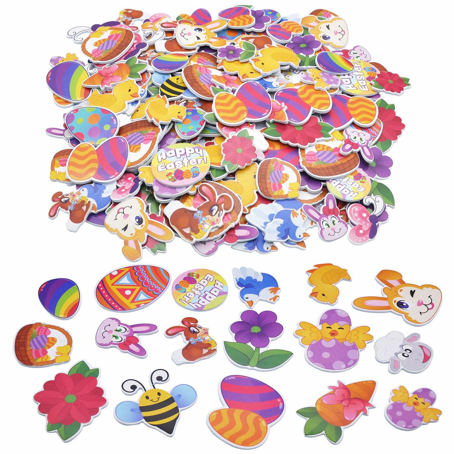 JOYIN 1000 Easter Arts & Crafts Kit with Stickers, Stampers, Tattoos